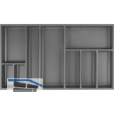 AGOFORM Besteckeinsatz Sky 550/90 Kunststoff schiefergrau
