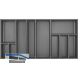 AGOFORM Besteckeinsatz Sky 550/100 Kunststoff schiefergrau