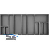 AGOFORM Besteckeinsatz Sky 550/120 Kunststoff schiefergrau
