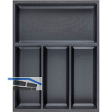AGOFORM Besteckeinsatz Sky 550/45 Kunststoff schwarz