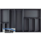 AGOFORM Besteckeinsatz Sky 550/100 Kunststoff schwarz