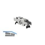 VITRIS Laufwerk mit Stahl - Kugellagerrolle