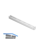 VITRIS Einschuhprofil, Glasst�rke 4 oder 5 mm, Kunststoff transparent