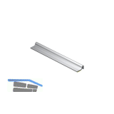 VITRIS Einbahn - Laufschiene auf Ma�, Aluminium natur eloxiert