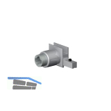 VITRIS Dreh-Druckzylinderschloss SECURA links/rechts, Glasst�rke bis 8 mm, Zamak