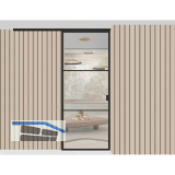 ARLU DIVINA� Schiebet�r 2600 x 1000 mm, schwarz