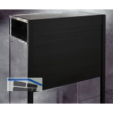 KNOKE SMART CASE Beschlag-Kassettenmodul, KB 600 mm, Aluminium schwarz