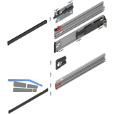 BLUM REVEGO uno Pocketschienen-Set 800 mm, rechts