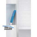 REHAU RAUVOLET metallic line Rollladenset, KB 900mm, Kunststoff/Alu eloxiert