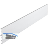 HAWA DIVIDO 100 Clip-Blende zu Laufschiene, 6000 mm auf Ma�, Aluminium eloxiert