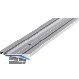 HAWA DIVIDO 80 Doppellaufschiene zum Aufschrauben 6000 mm auf Ma�, Alu eloxiert