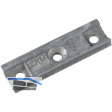 HAWA Regal B Sicherheitsclip zu Vertikalprofil, Druckguss grau