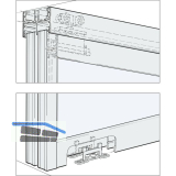 HAWA DIVIDO 100 GR Beschl�gegarnitur 1200 x 2750 mm