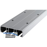 HAWA DIVIDO 100 Dreifachlaufschiene 6000 mm , eloxiert