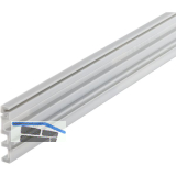 HAWA DIVIDO 100 Distanzschiene zu Combi-Laufschiene 2000 mm, Kunststoff grau