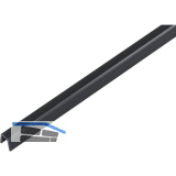 HAWA Clipo F�hrungsschiene, 2500 mm, Kunststoff anthrazit