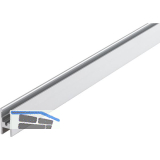 HAWA Clipo 36 GK/GKK IS Glasfixierungsprofil, 2500 mm, Aluminium eloxiert