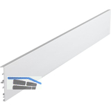 HAWA DIVIDO 100 Clip-Blende zu Laufschiene 2500 mm, Aluminium eloxiert