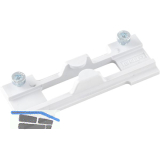 HAWA DIVIDO 80 Zwischenstopper, 90 x 33 mm, Kunststoff grau