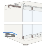 HAWA Clipo 36 GPPK IS Beschl�gegarnitur 1 t�rig