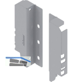 BLUM TANDEMBOX antaro R�ckwandhalter H�he B, grau RAL 9006