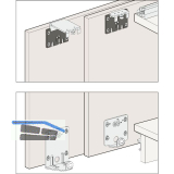 HAWA Combino 35 H FS Beschl�gegarnitur 1200 x 2200, 2 t�rig