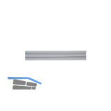 CONFURN Funktions-/Trennwandprofil Quatro L�nge 3000 mm auf Ma�, Alu eloxiert