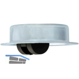 D�RNER + HELMER Rolleinsatz Doppelrolle Rad � 30 mm, Stahl verzinkt