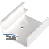 HAWA Combino 65 H IS Blenden Clip-Teil, Aluminium eloxiert