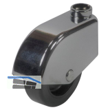 Lenkrolle Trio Kunststoff weich 49 mm 50 kg