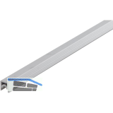 HAWA Combino 20/35/65 H F�hrungsschiene, 2500 mm, Kunststoff grau