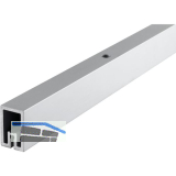 HAWA Combino 80 H FS Verst�rkungsprofil gelocht 4000 mm, Aluminium eloxiert
