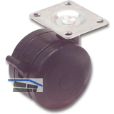 Doppel-Lenkrolle Spezial 75 mm 70 kg Platte