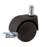 Doppel-Lenkrolle Office weich Kunststoff 50 mm 50 kg Bundstift