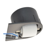 Rolleinsatz Roller-Mini BSR soft Bund Einbautiefe 17 mm Kunststoff schwarz