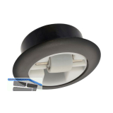 Rolleinsatz Roller-Mini Einbautiefe 11 mm weich Kunststoff schwarz