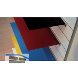 Glasbodenhalterung Arkwall 600 mm Aluminium