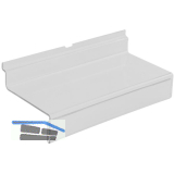 Ablage Arkwall Plexi gerade 250 x 100 mm, Plexiglas