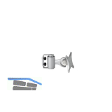 CONFURN Ph�nix Monitorhalter -kurzer Arm Tr�gers�ule Quatro, Arml�nge 110,Alu