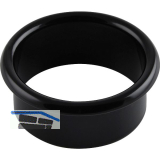 Kabeldurchgang rund, Einbau � 50 mm, Messing schwarz RAL 9005