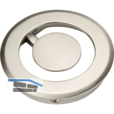 CONFURN Kabeldurchgang Orbit� � 90 mm alufarbig matt