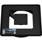 CONFURN Kabeldurchgang Orbit� 90x90 mm schwarz