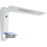 ELEMENT SYSTEM Konsole Alido Stahl wei� lackiert 120 X 80 mm