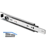 ACCURIDE DZ3832-DO Kugelk�figf�hrung Vollauszug, L�nge 300 mm, Stahl verzinkt