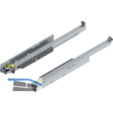 BLUM MOVENTO TIP-ON 760H Unterbodenf�hrung, NL 600, TK 40 kg; 760H6000T