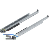 BLUM MOVENTO TIP-ON 766H Unterbodenf�hrung, NL 750, TK 60 kg; 766H7500T