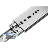 ACCURIDE DZ7957 Kugelk�figf�hrung Vollauszug, L�nge 304,8 mm, Stahl verzinkt