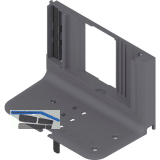 BLUM SERVO-DRIVE Aufnahmewinkel 1-fach, 95x83, KS RAL 7037 staubgrau