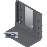 BLUM SERVO-DRIVE Aufnahmewinkel 2-fach, 95x138, 5, KS RAL 7037 staubgrau