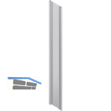 BLUM SERVO-DRIVE Tr�gerprofil abgel�ngt, ohne Kabeln, L�nge 1170, Aluminium